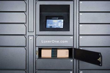 Stone creek at brookhaven apartments secure package receiving with luxer one
